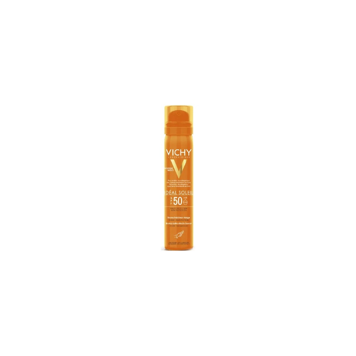 vichy ideal soleil bruma invisible rostro spf50 75 ml