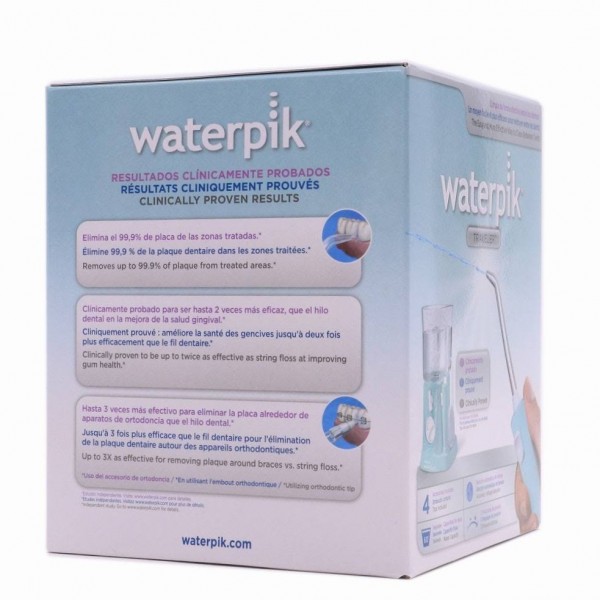 waterpik irrigador traveler wp 300 azul