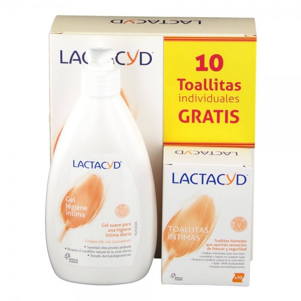 lactacyd gel ntimo toallitas 400 ml