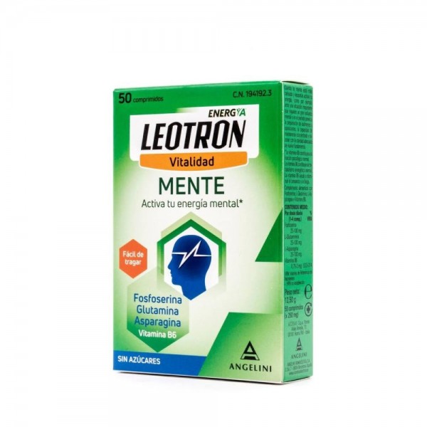 leotron mente 50 comprimidos