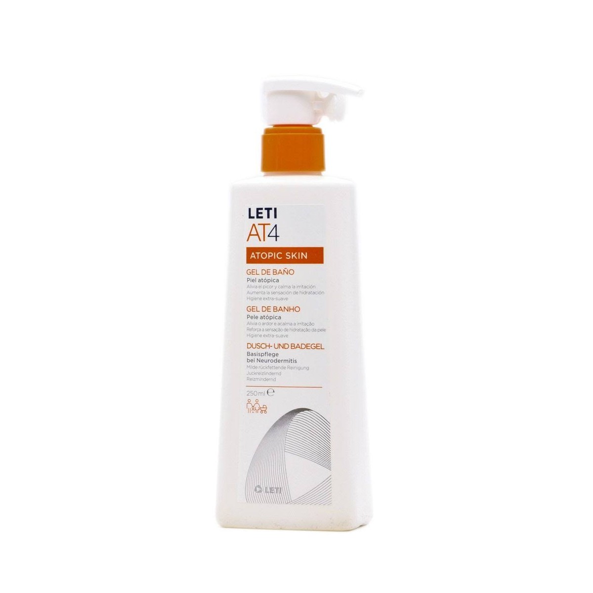 leti at4 gel de bano 250 ml