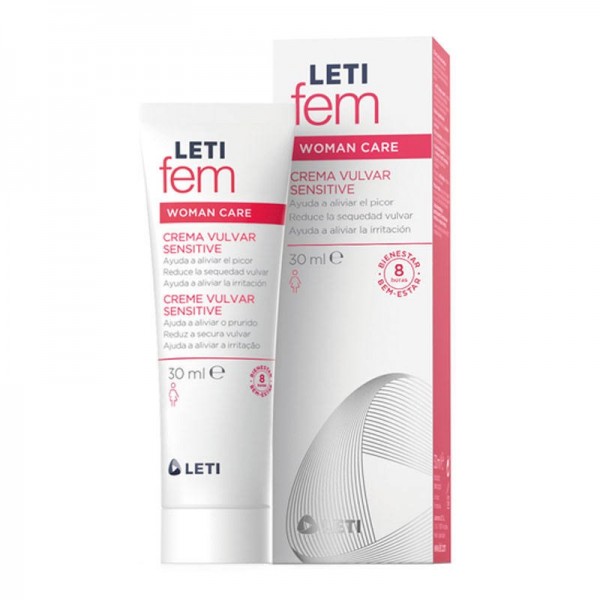 crema vulvar sensitive letifem 30ml
