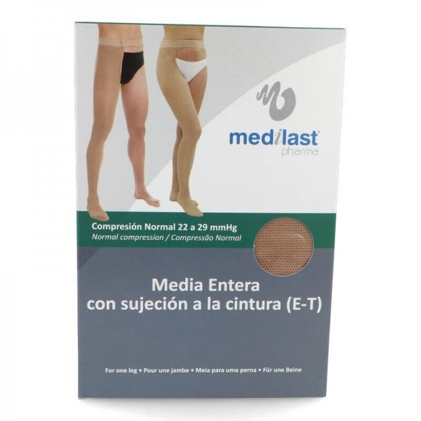 media medilast sujecion cintura pierna izquierda talla m
