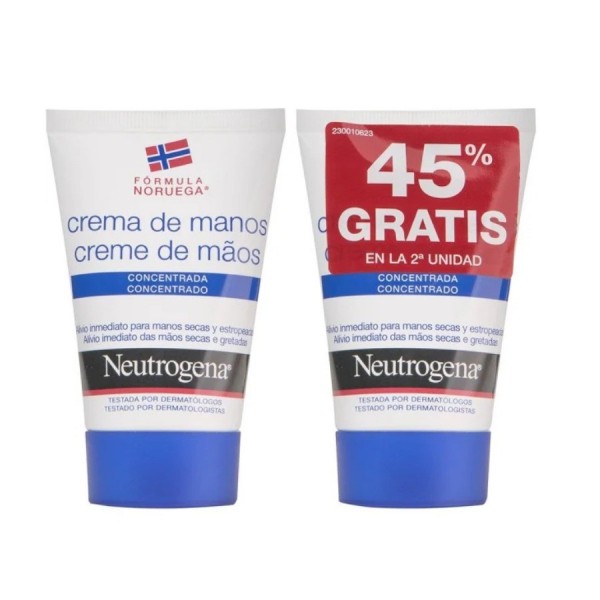 neutrogena duplo crema de manos concentrada