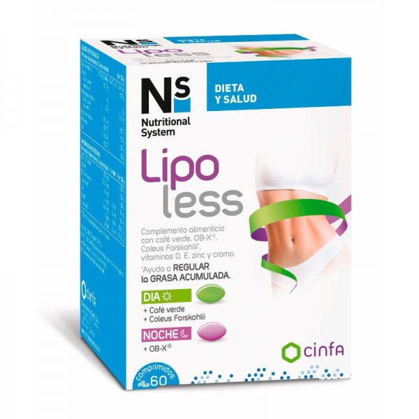 ns lipoless 60 comprimidos