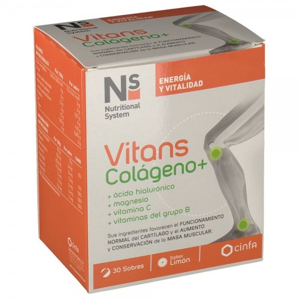 ns vitans colageno 30 sobres