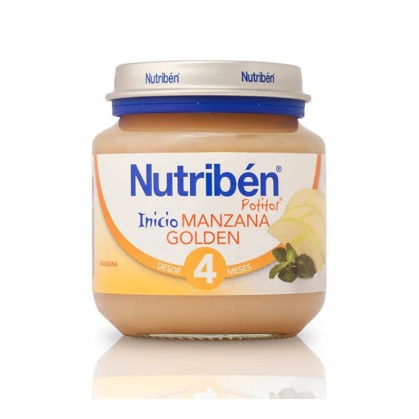 nutriben inicio manzana golden 130 g