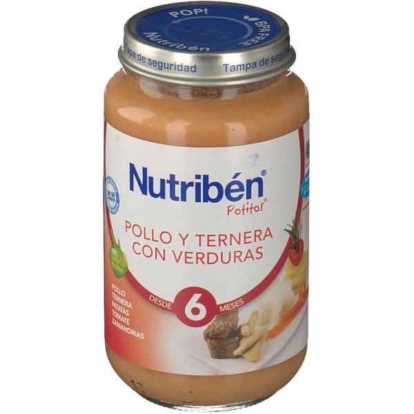 nutriben 250 g pollo ternera verduras