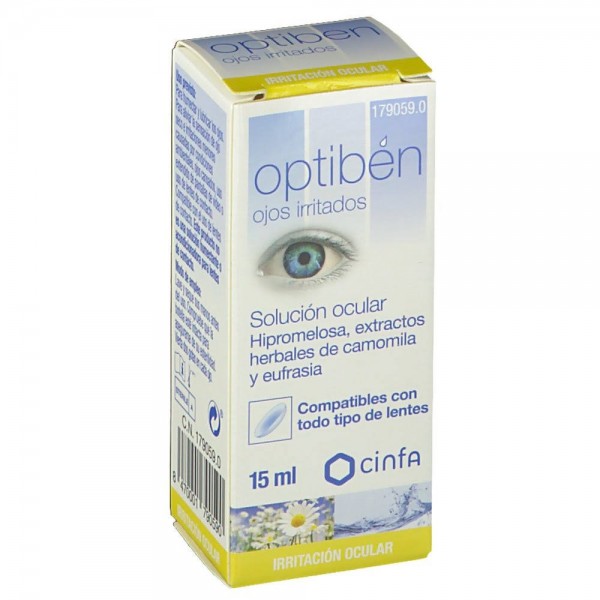 optiben ojos irritados 15 ml
