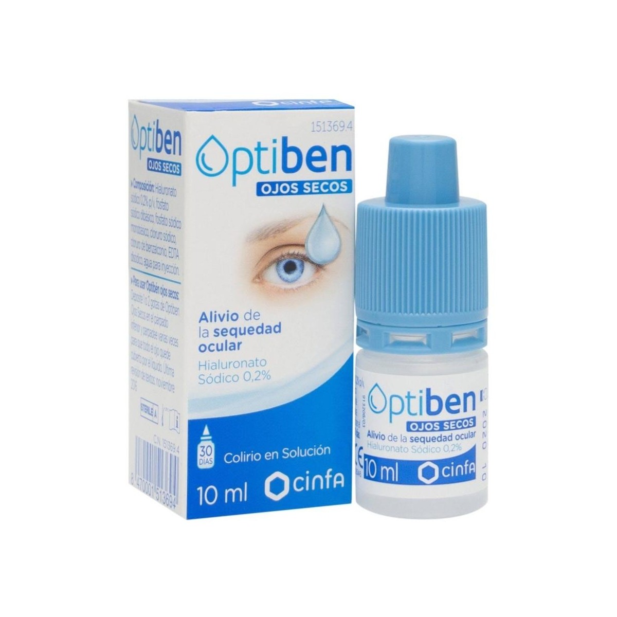 optiben ojos secos 10 ml