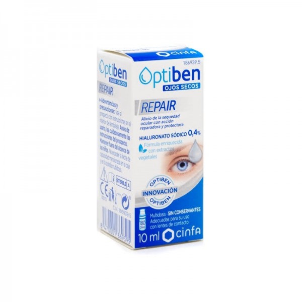 optiben ojos secos repair 10 ml