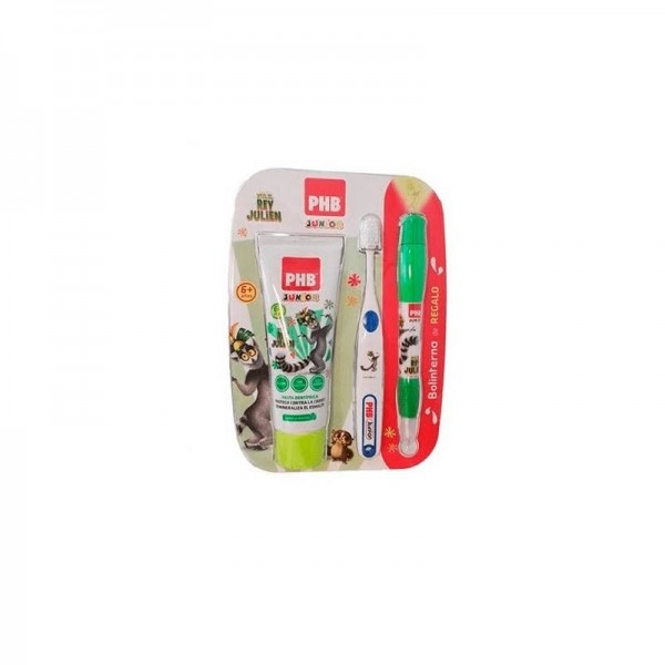 phb pack junior pasta 75ml cepillo regalo exclusivo madagascar