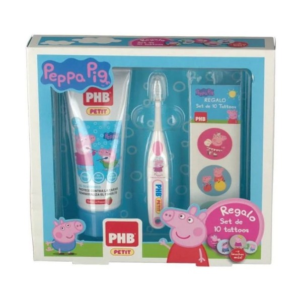 phb pack petit peppa pig gel 75 ml cepillo regalo