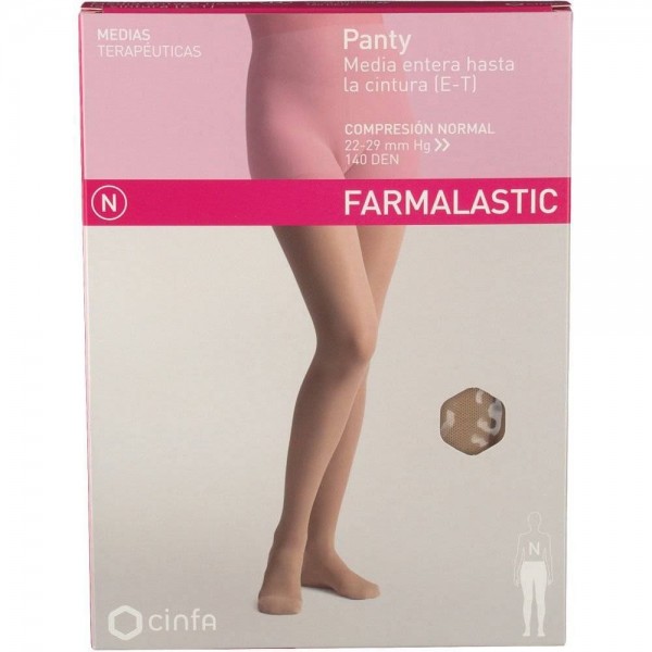 farmalastic panty compresion normal beige t pequena