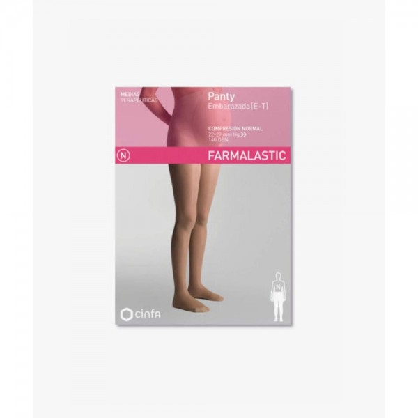 farmalastic panty embarazada comp normal negro t m