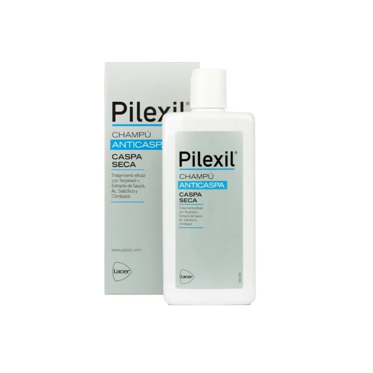 pilexil champu anticaspa caspa seca 300 ml