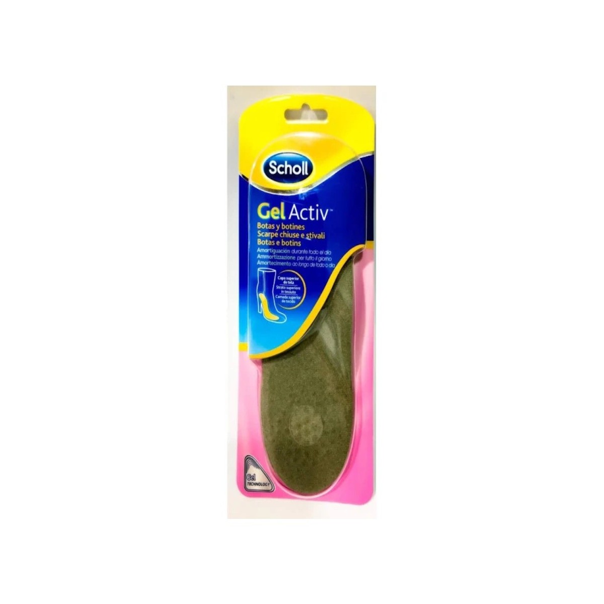 dr scholl gel activ plantillas botas y botines