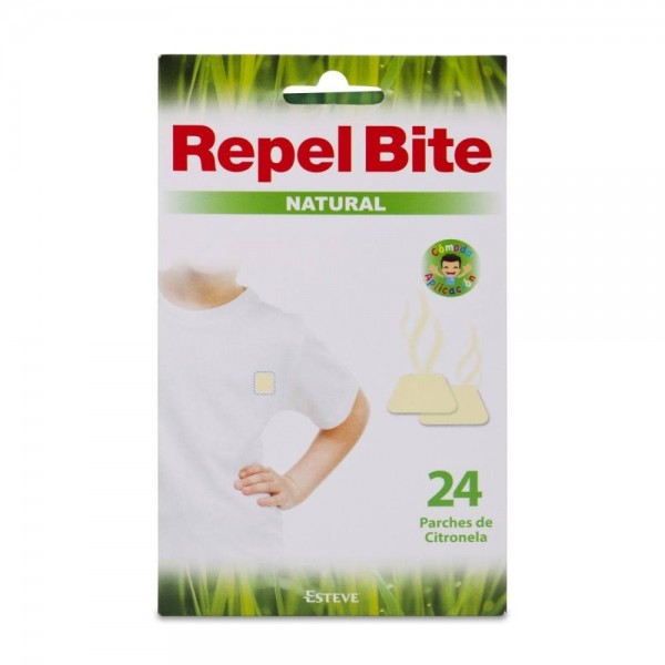 repel bite natural 24 parches