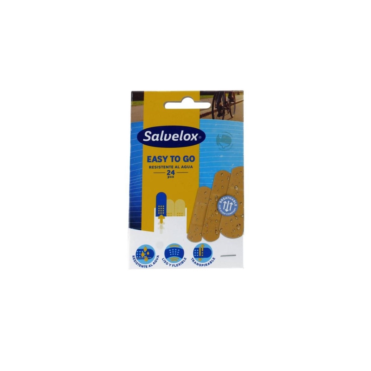 salvelox easy to go resistentes al agua 24 ud