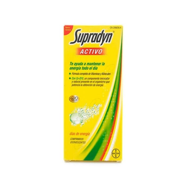 supradyn activo 30 comprimidos efervescentes