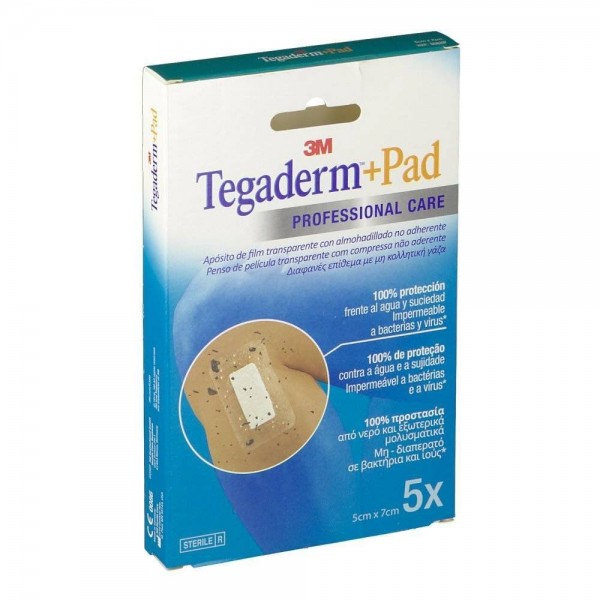 tegaderm pad 5x7 cm 5 apositos