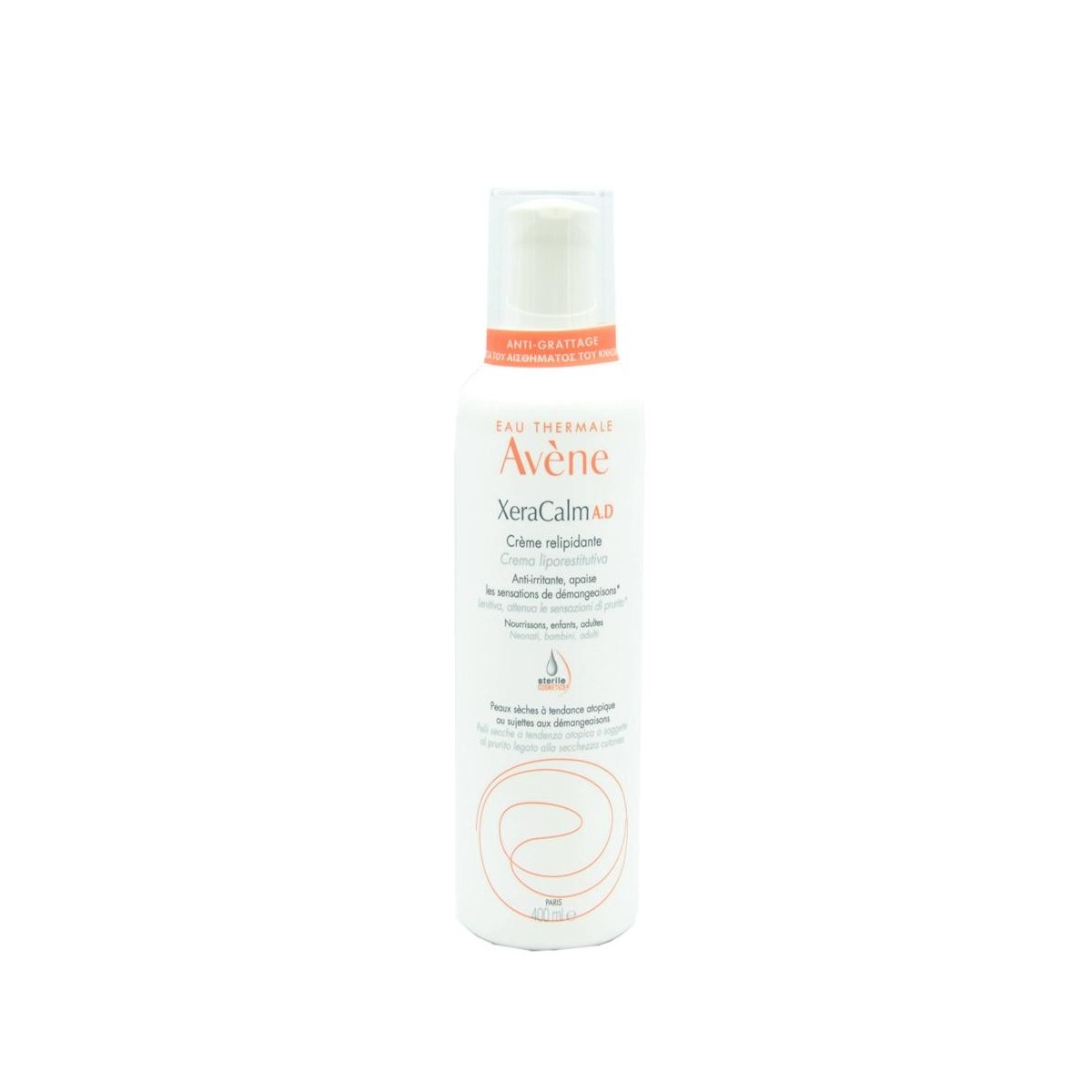 avene xeracalm ad crema relipidizante 400 ml