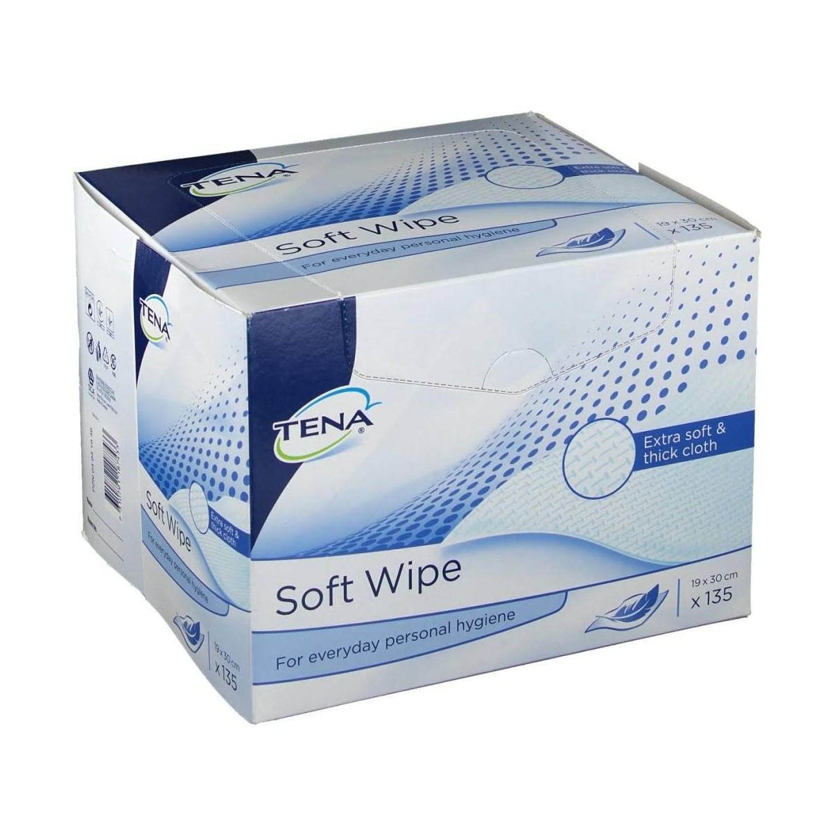 tena soft wipe 135 toallitas