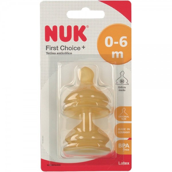 nuk tetina latex boca ancha t1 m