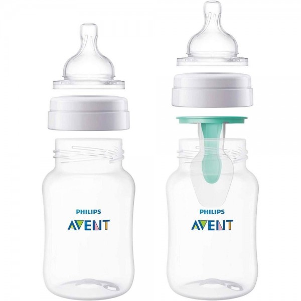 philips avent scf631 tetina de flujo para recien nacidos paquete de 2