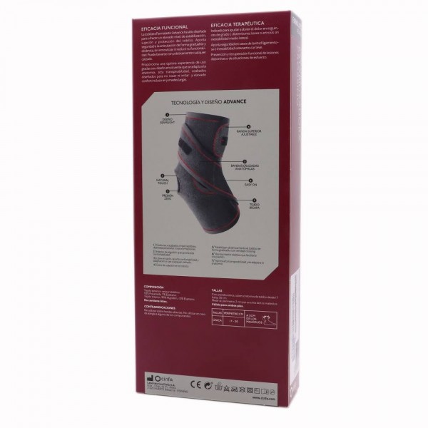 farmalastic advance tobillera estabilizadora crossing talla unica
