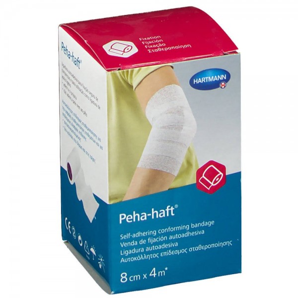peha haft 8 cm x 4 m cohesiva venda