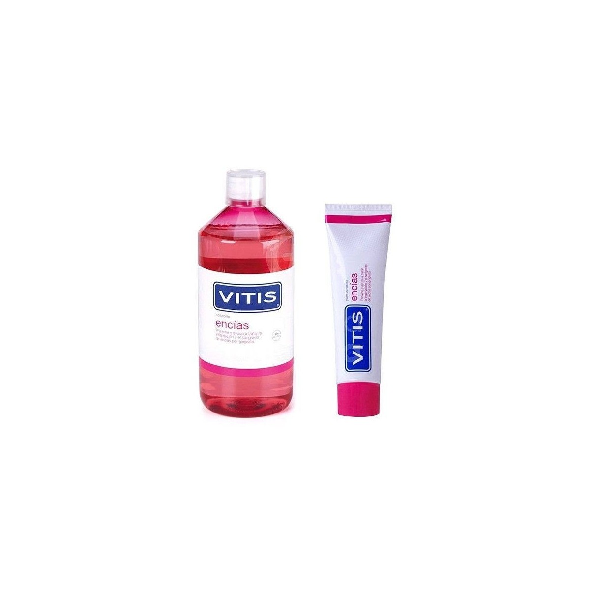 vitis pack encias pasta 100ml colutorio 500ml