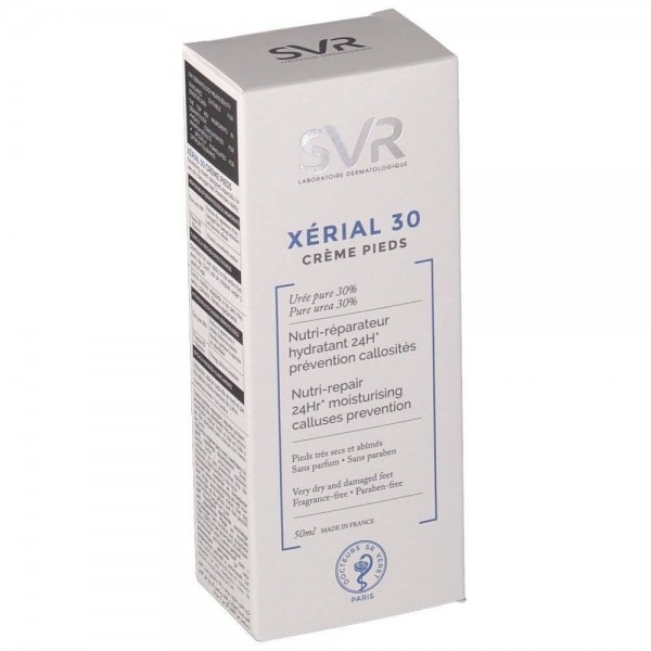 svr xerial 30 crema pies 50 ml