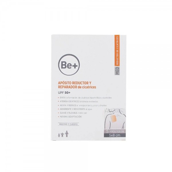 be aposito reductor y reparador de cicatrices 5x8cm 5 uds