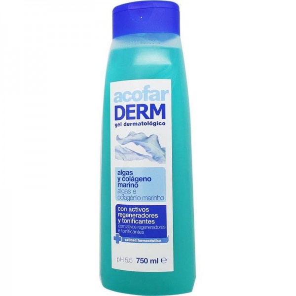 acofarderm gel algas y colageno marino 750 ml