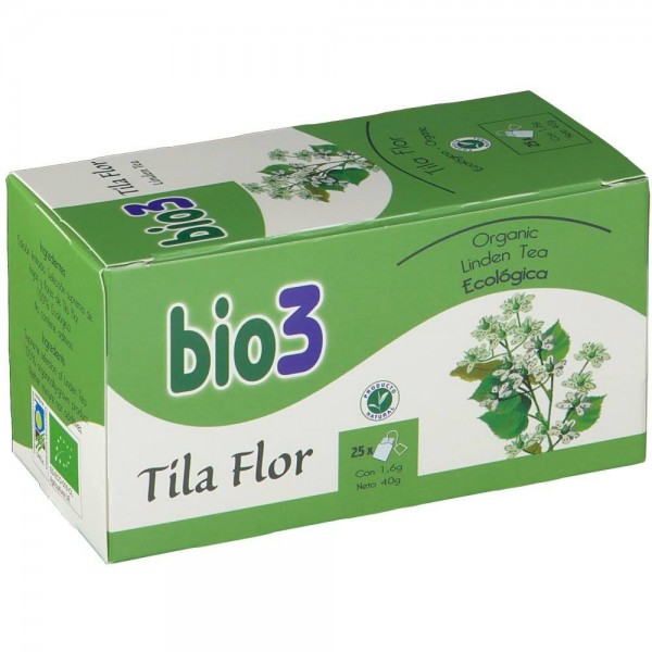 bio3 tila flor 25 filtros