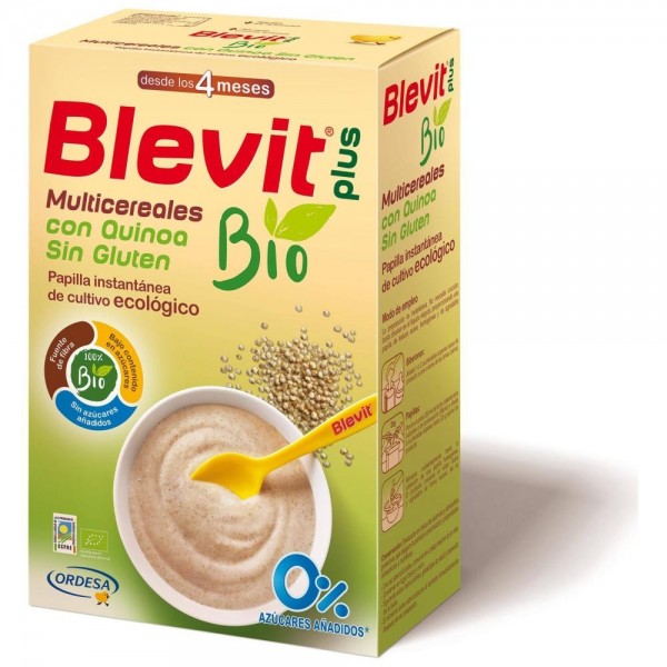 blevit plus multicereales bio quinoa sin gluten 250gr