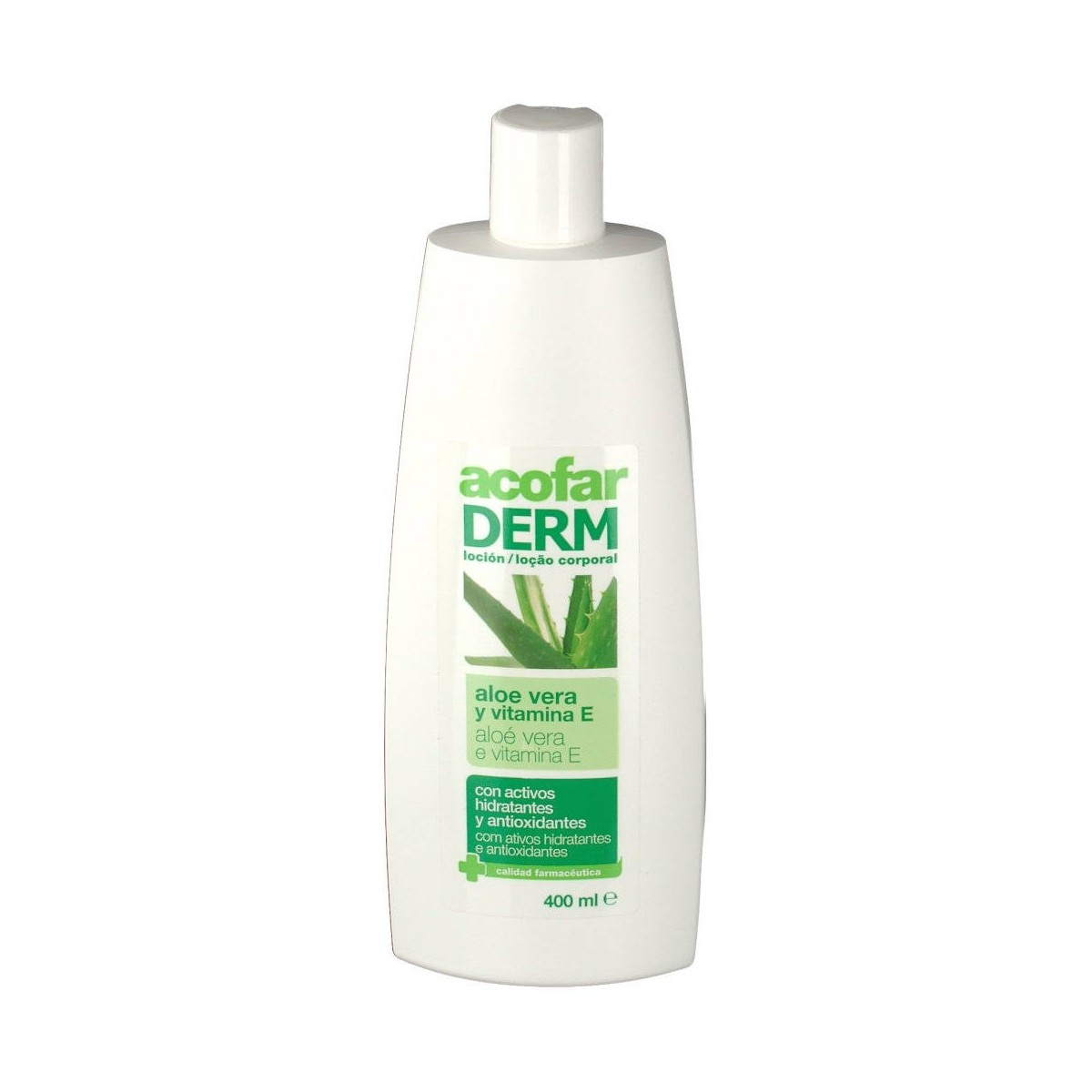acofarderm leche corporal hidratante 400ml