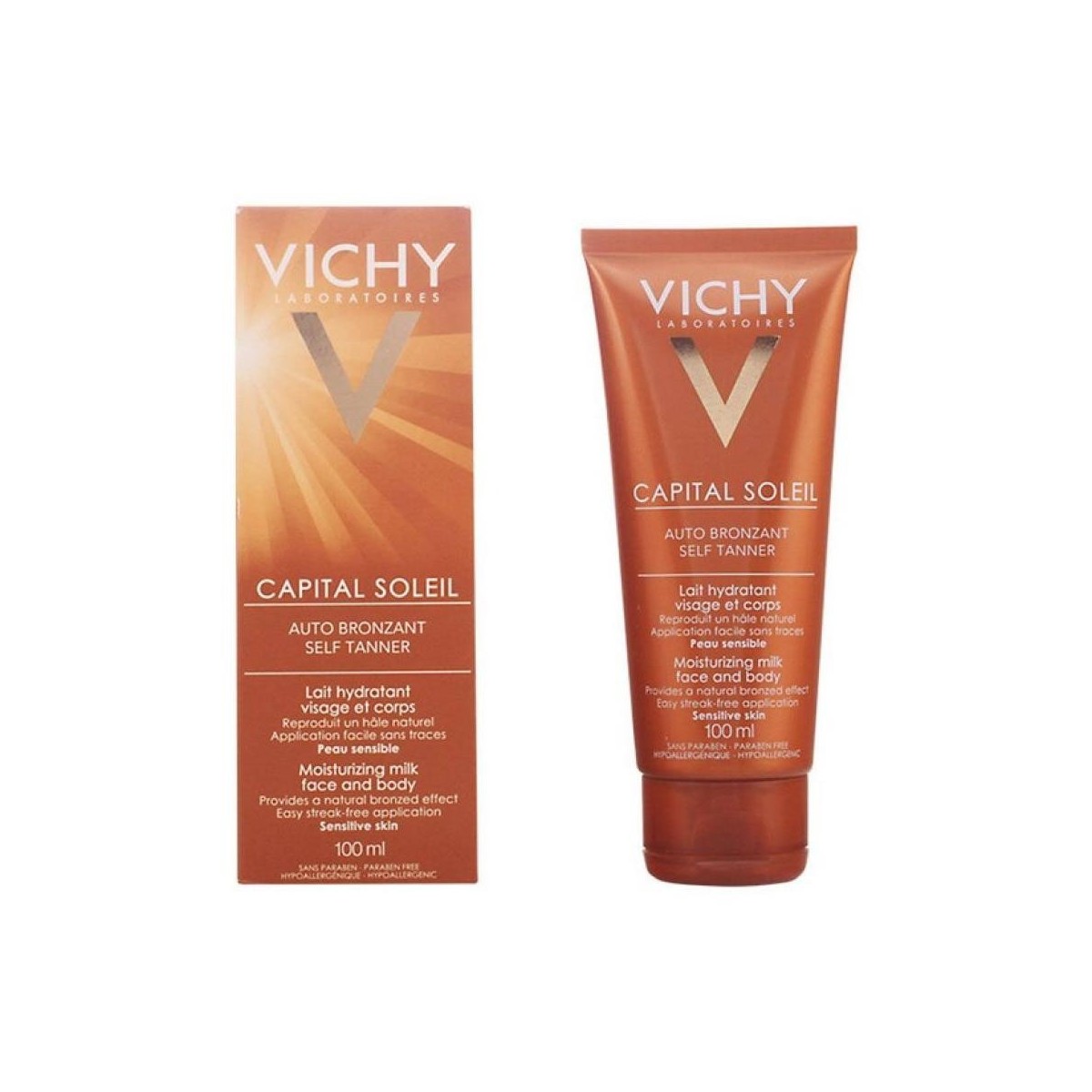 vichy ideal soleil leche autobronceadora 100ml