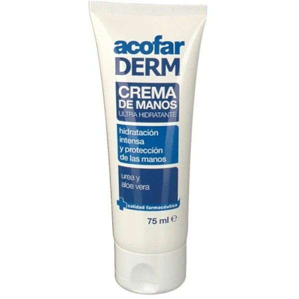 acofarderm crema de manos hidratante 75ml