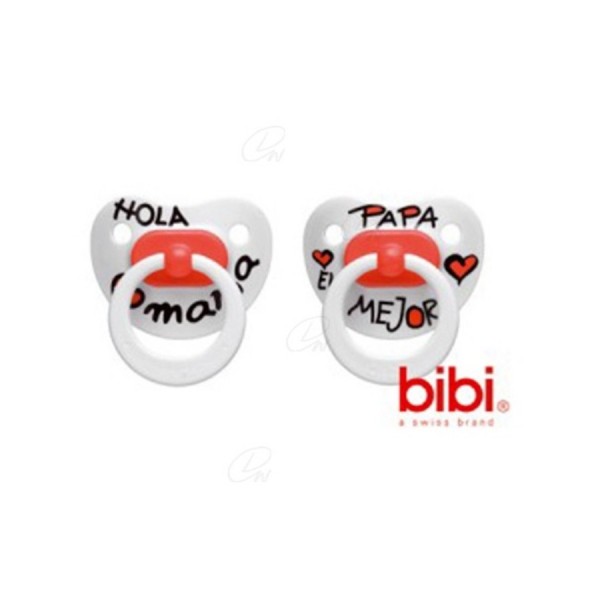 bibi chupete latex papamama 12 meses 1ud