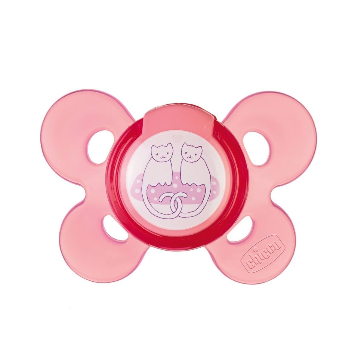 chicco physio comfort chupete silicona rosa 4m