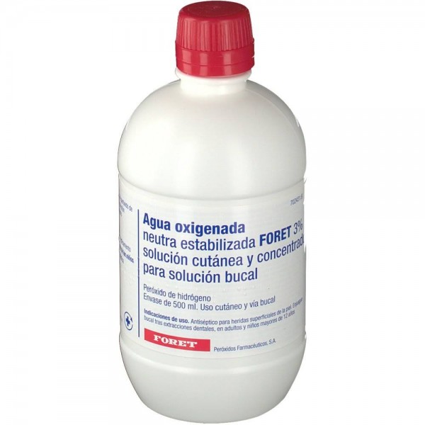foret agua oxigenada 3 500 ml