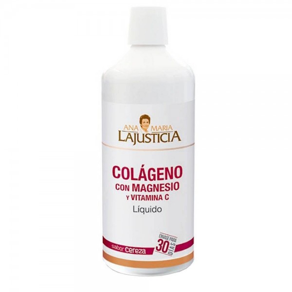 colageno con magnesio y vitamina c 1 l sabor cereza ana maria lajusticia
