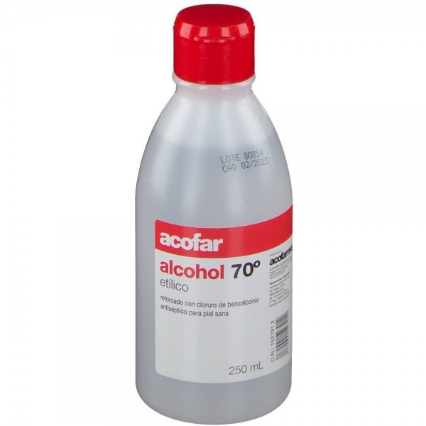 acofar alcohol 70o 250 ml