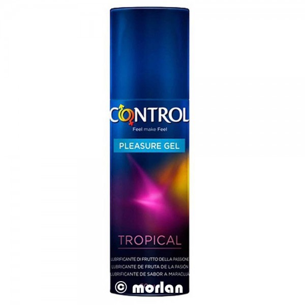 control sexsense tropical delirium gel lubricante 50ml