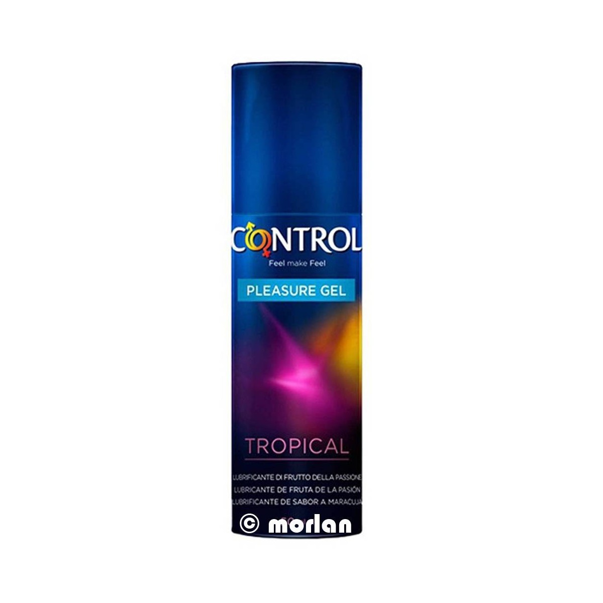 control sexsense tropical delirium gel lubricante 50ml
