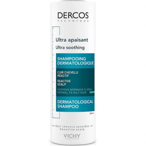 vichy dercos champu ultra calmante cabello graso 200ml
