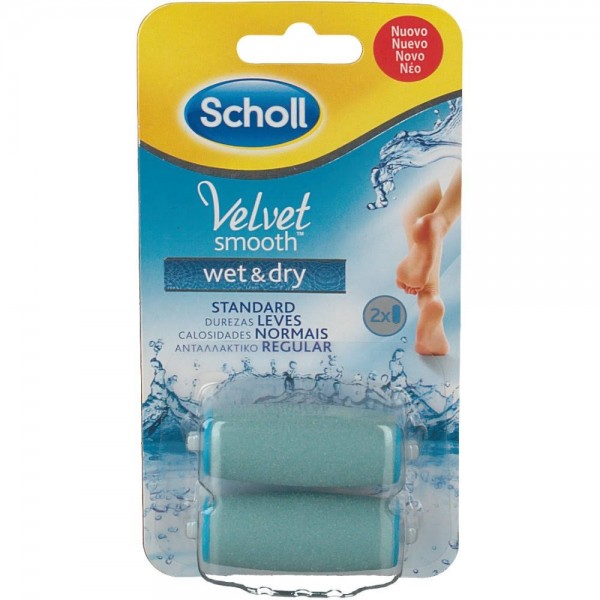 dr scholl recambio cabezales lima velvet smooth wet dry