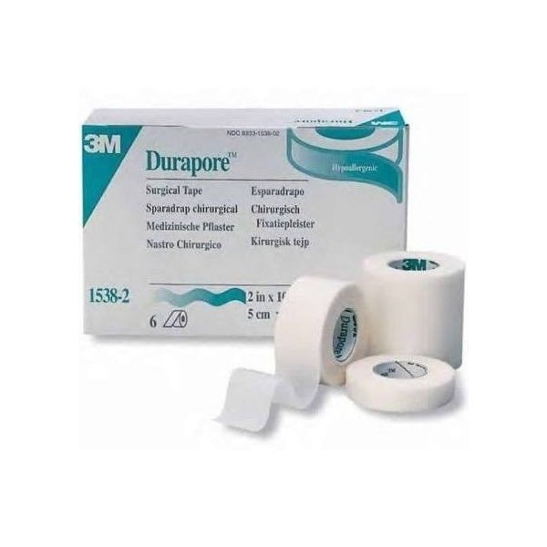 3m durapore esparadrapo hipoalergico portar 5m x 25cm